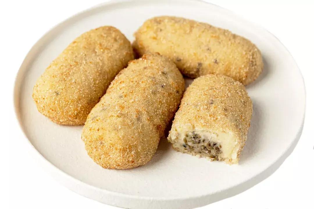 Зразы картофельные с грибами
